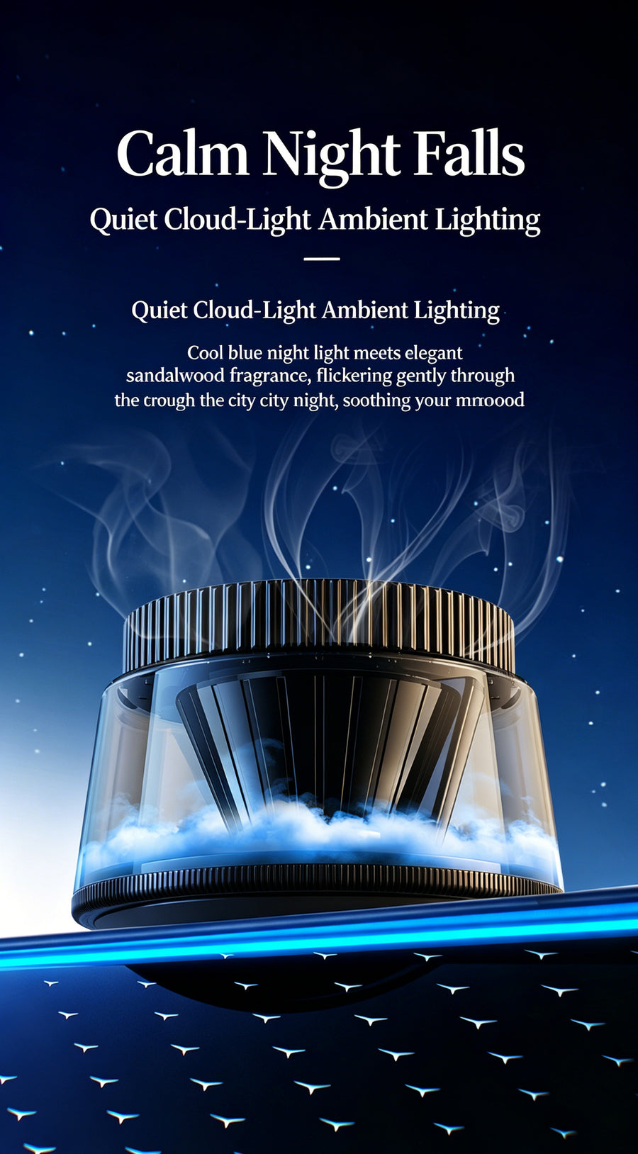 Car Mist Aroma Diffuser - Smart Solar Powered Air Freshener