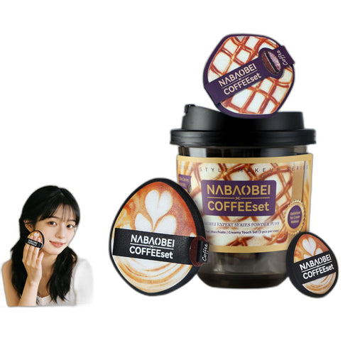 Caramel Macchiato Ultra-Soft Creamy Touch Sponge Combo