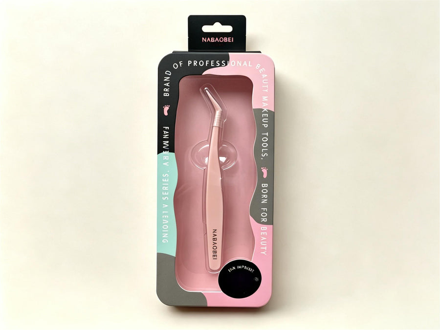 Non-Sticky Lash Tweezers for Perfect Eyelash Application