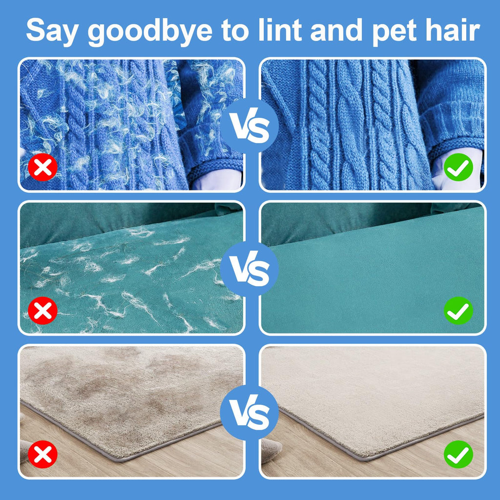 Pet Hair Removal Glove for Cats & Dogs - Magic Circle Tool