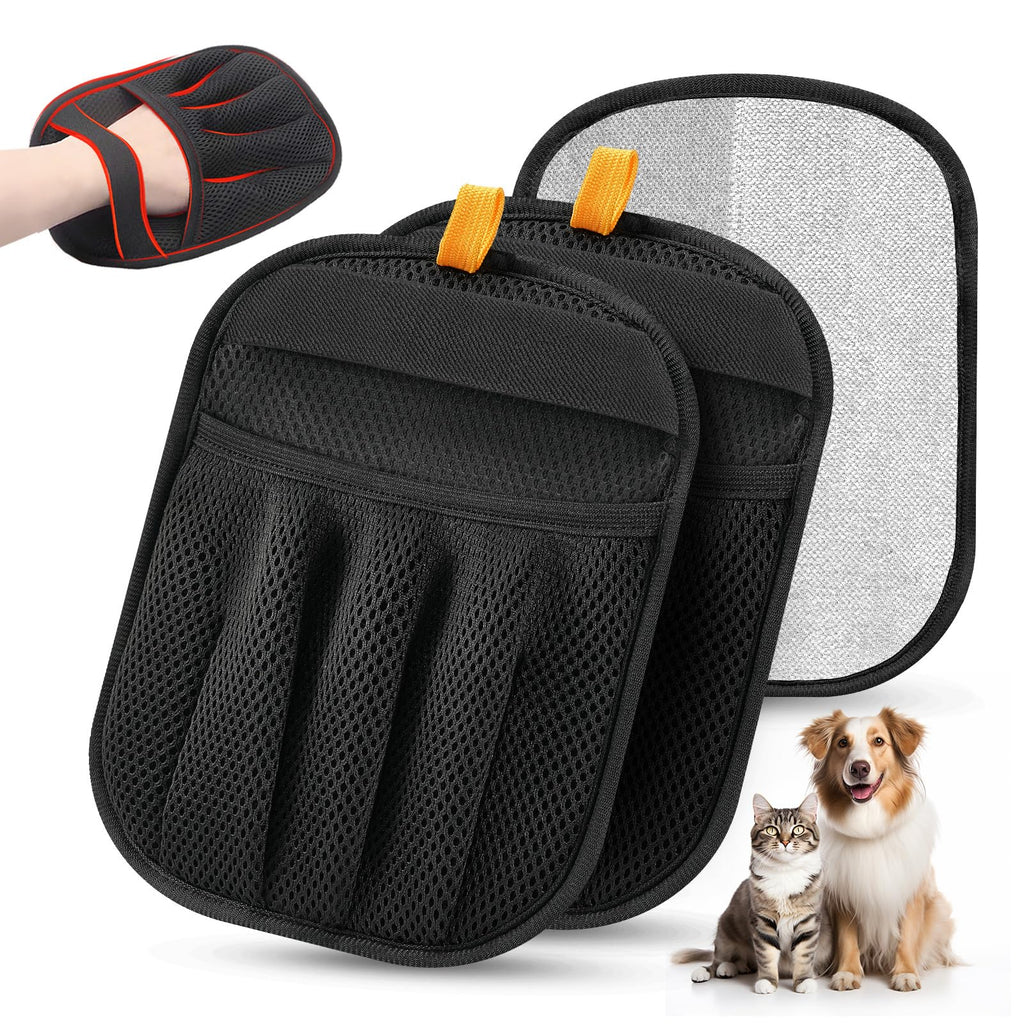 Pet Hair Removal Glove for Cats & Dogs - Magic Circle Tool