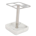 Rustproof Stainless Steel Toothbrush Holder - Space Saving Organizer