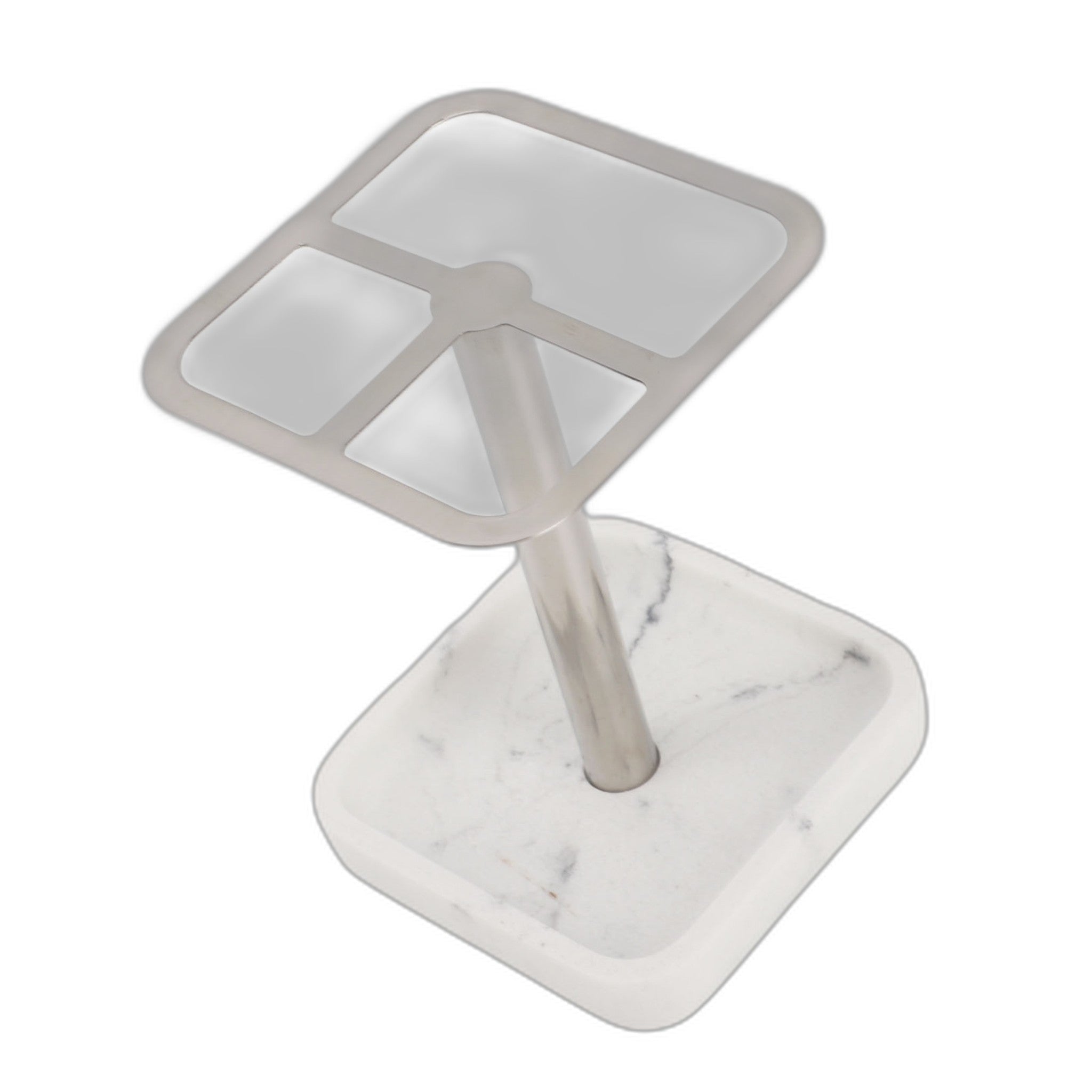 Rustproof Stainless Steel Toothbrush Holder - Space Saving Organizer
