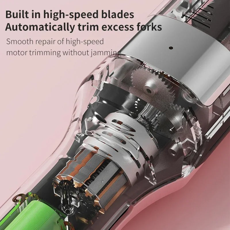 Professional Automatic Hair Ends Trimmer for Damaged Hair