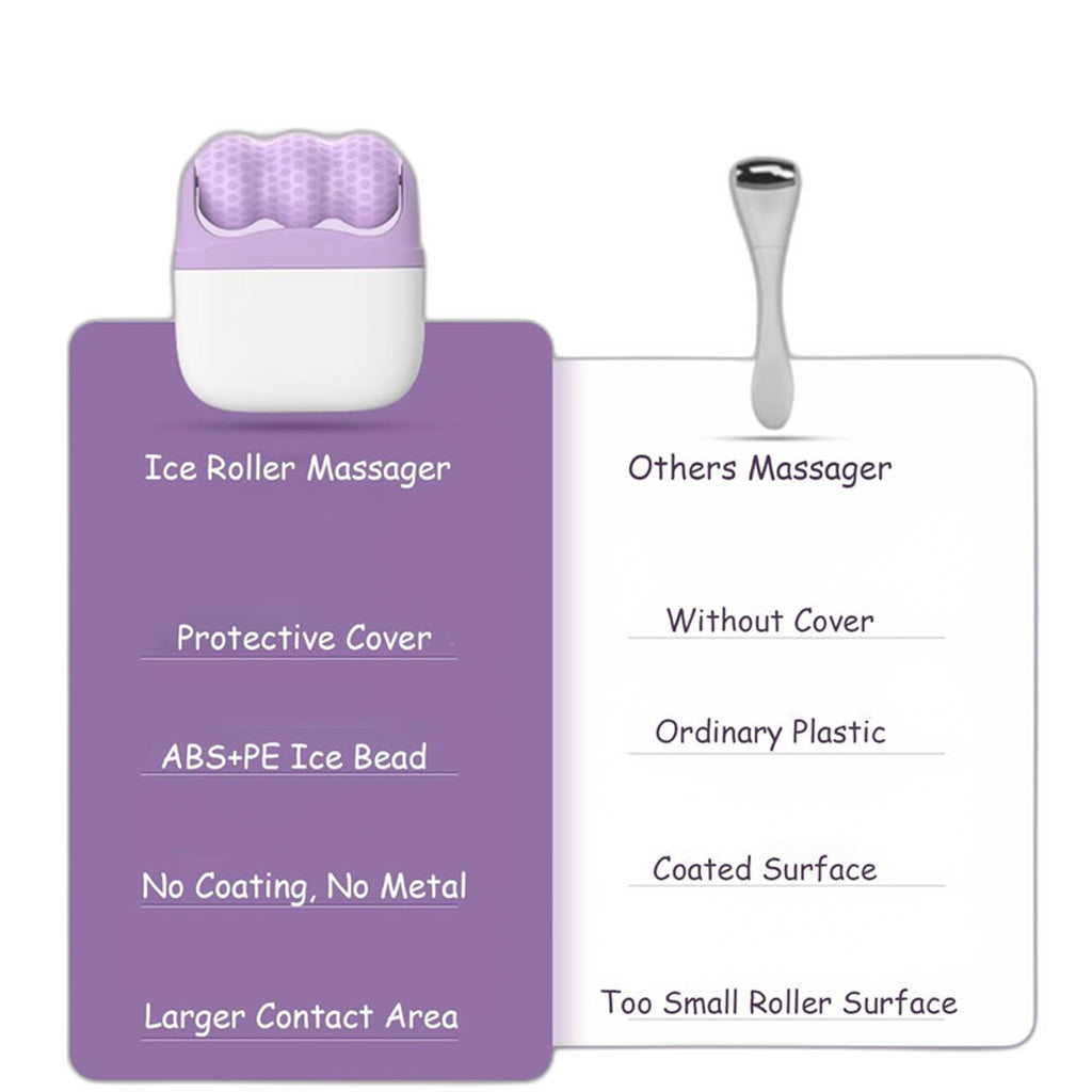 Ice Massage Device - Ice Roller Set for Face and Eyes