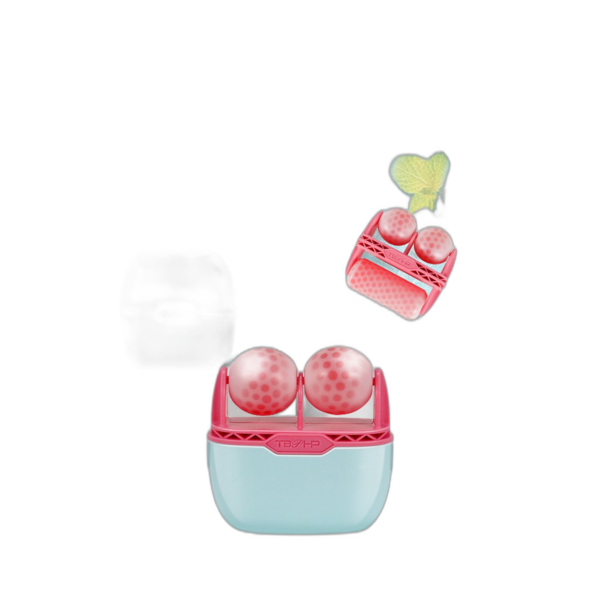 2In1 Dual Head Handheld Ice Roller for Face - Cooling Massager