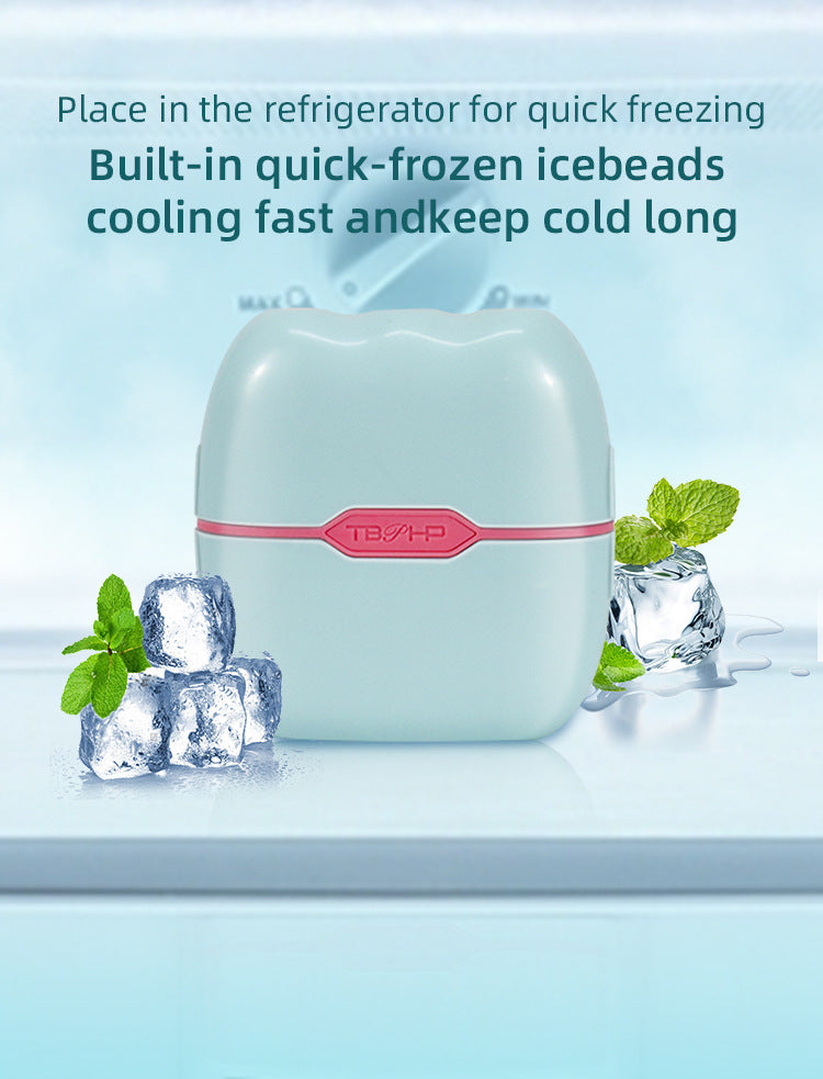 2In1 Dual Head Handheld Ice Roller for Face - Facial Cleanser Tool