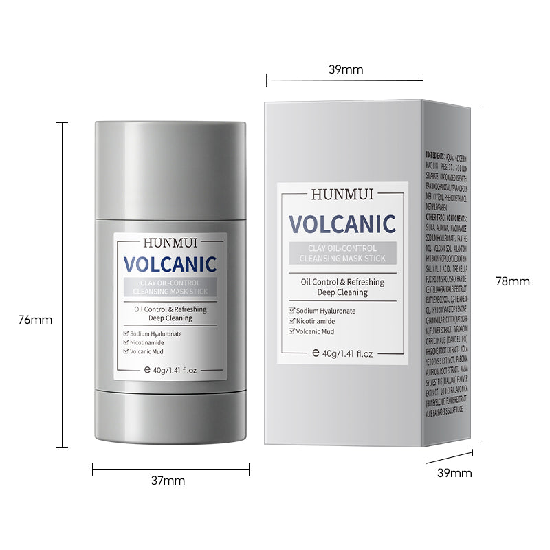 HUNMUI Volcanic Mud Cleansing Balm Mask Stick - 40g
