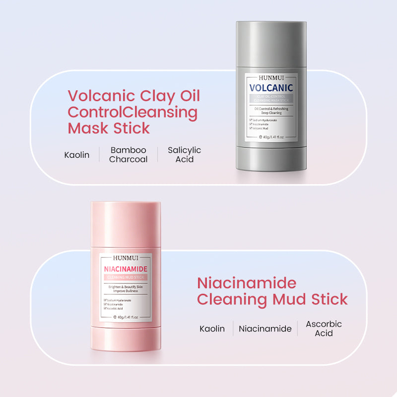 HUNMUI Volcanic Mud Cleansing Balm Mask Stick - 40g