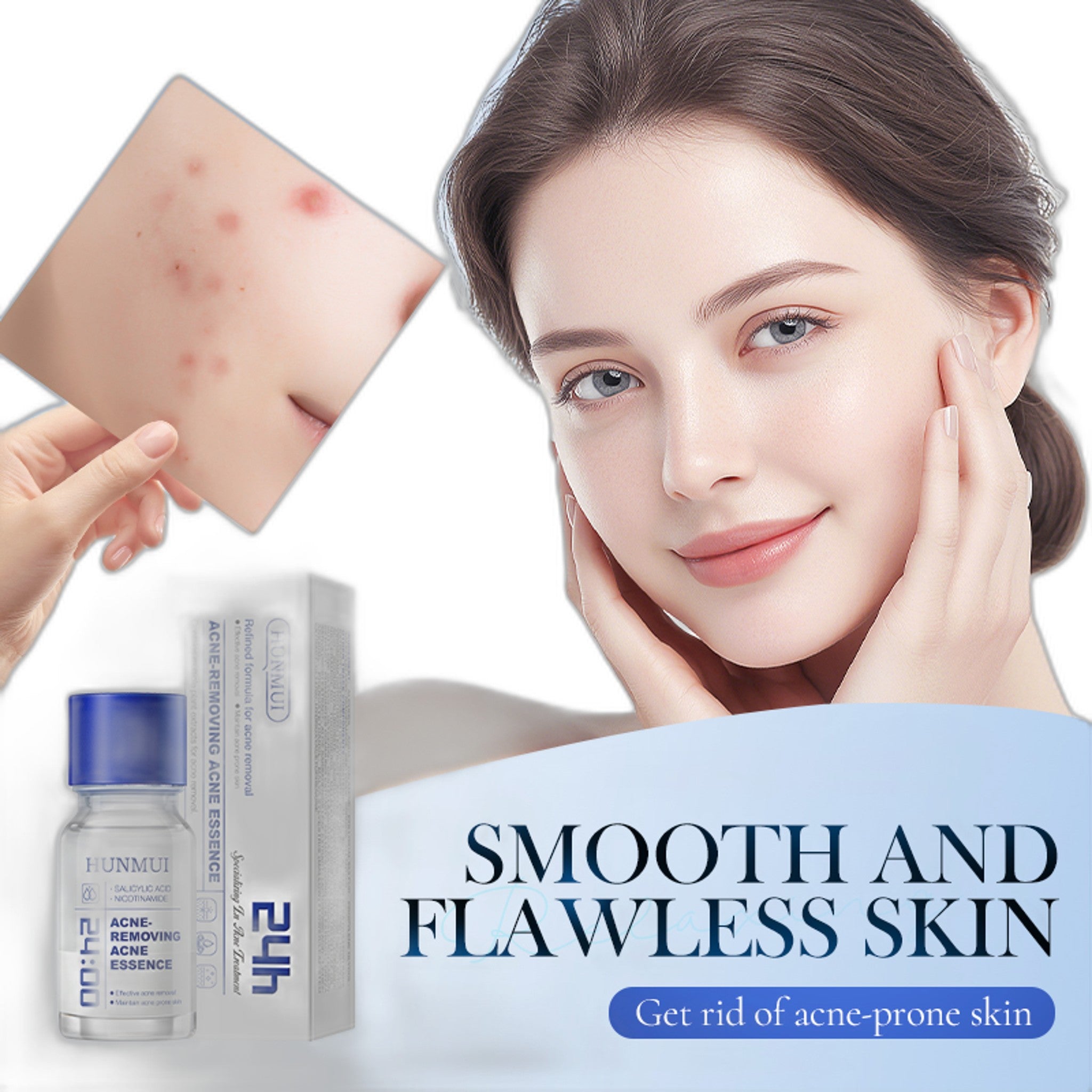 HUNMUI Acne-Clearing Spot Treatment Serum - Vitamin C
