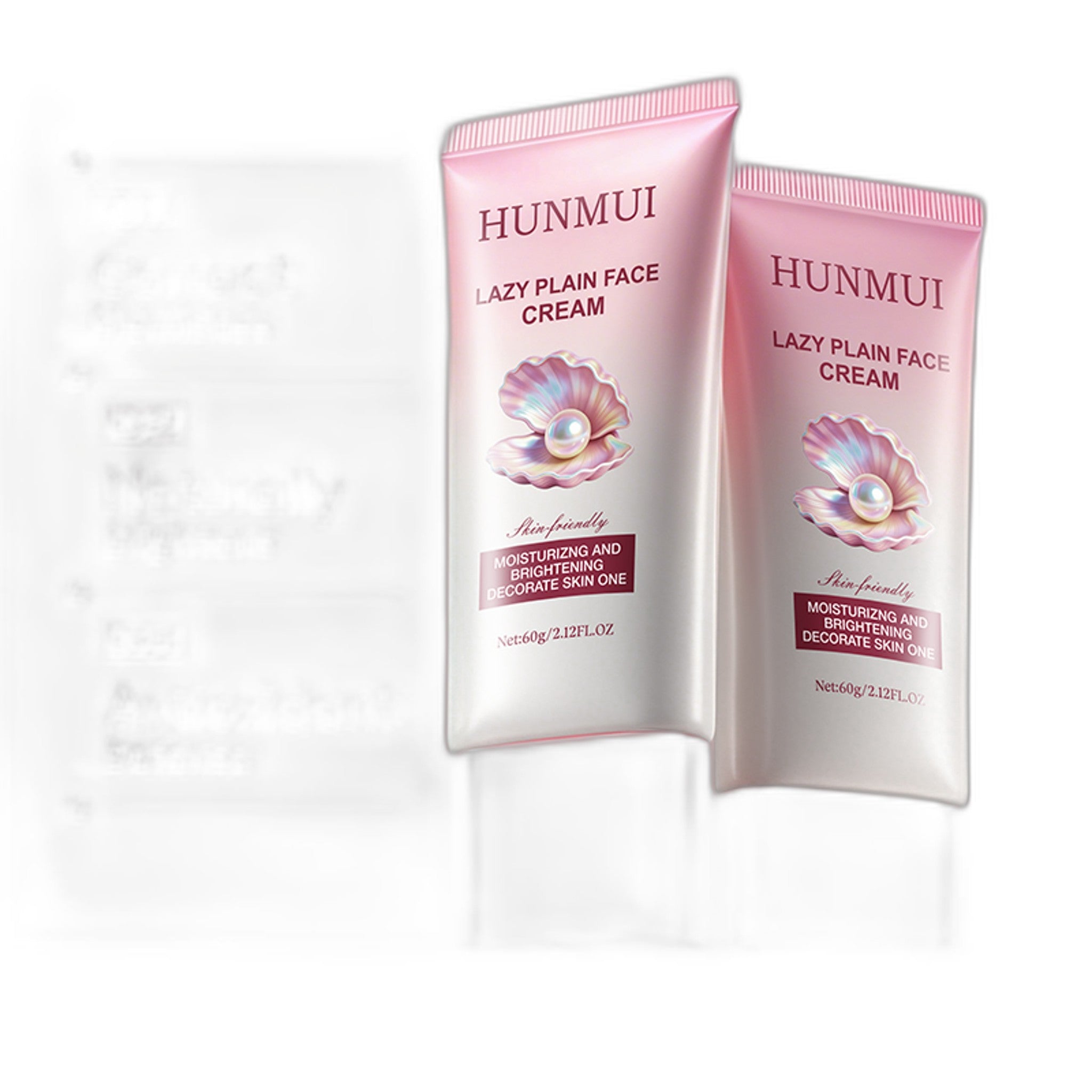 HUNMUI Lazy Bare Face Cream - Hydrating Face Moisturizer 60g