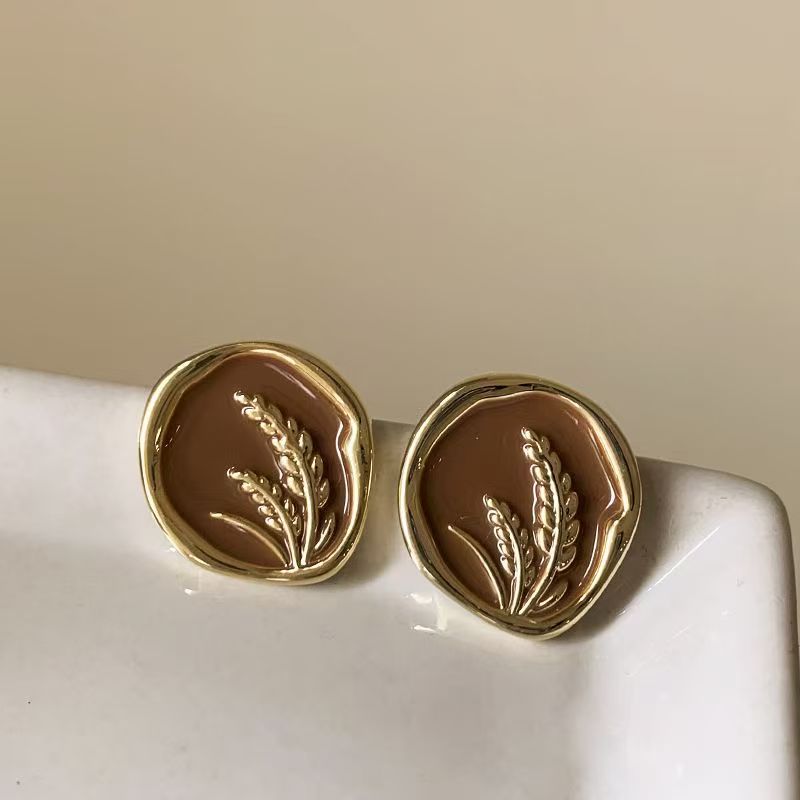 Elegant Blue Love Heart Clip On Earrings for Women - Fashion Jewelry