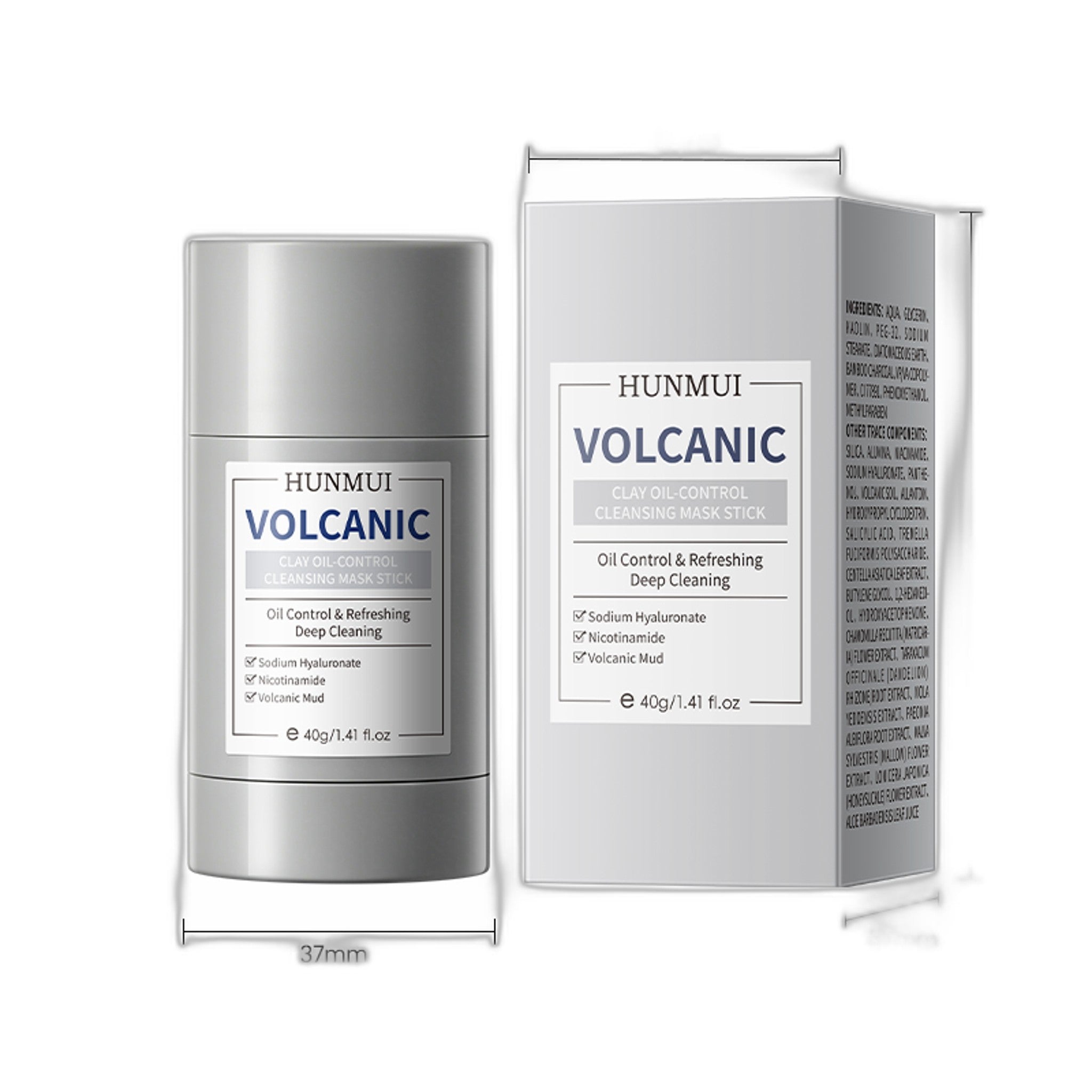 HUNMUI Volcanic Mud Cleansing Balm Stick 40g