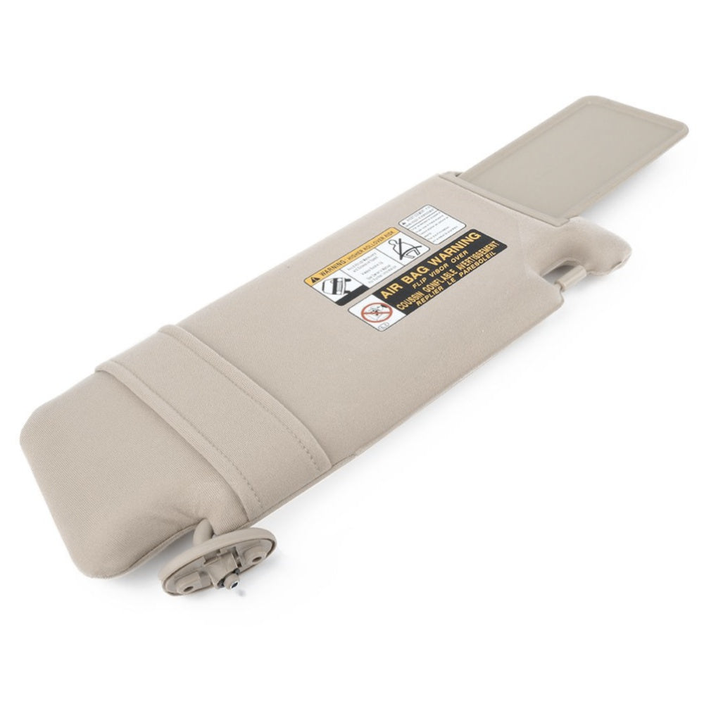 Drivers Left Side Car Sun Visor Tan Vinyl for 2005-2014 Tacoma