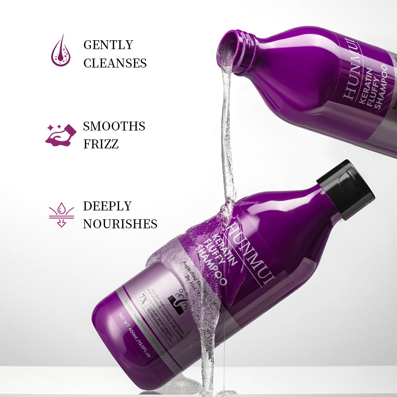 HUNMUI Keratin Hair Conditioner & Dry Shampoo 400ml