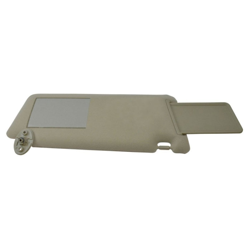 Tan Cloth Sun Visor with Integrated Hollywood Mirror for Tacoma