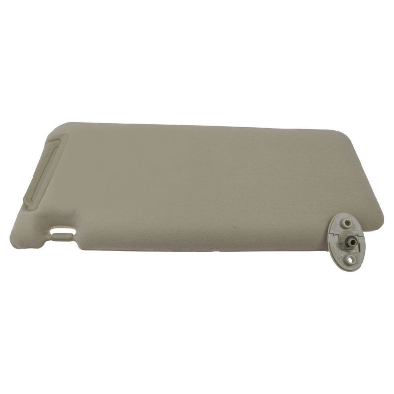 Tan Cloth Sun Visor with Integrated Hollywood Mirror for Tacoma