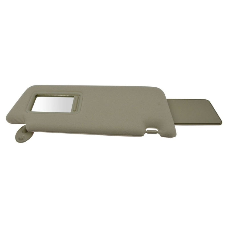 Tan Cloth Sun Visor with Integrated Hollywood Mirror for Tacoma
