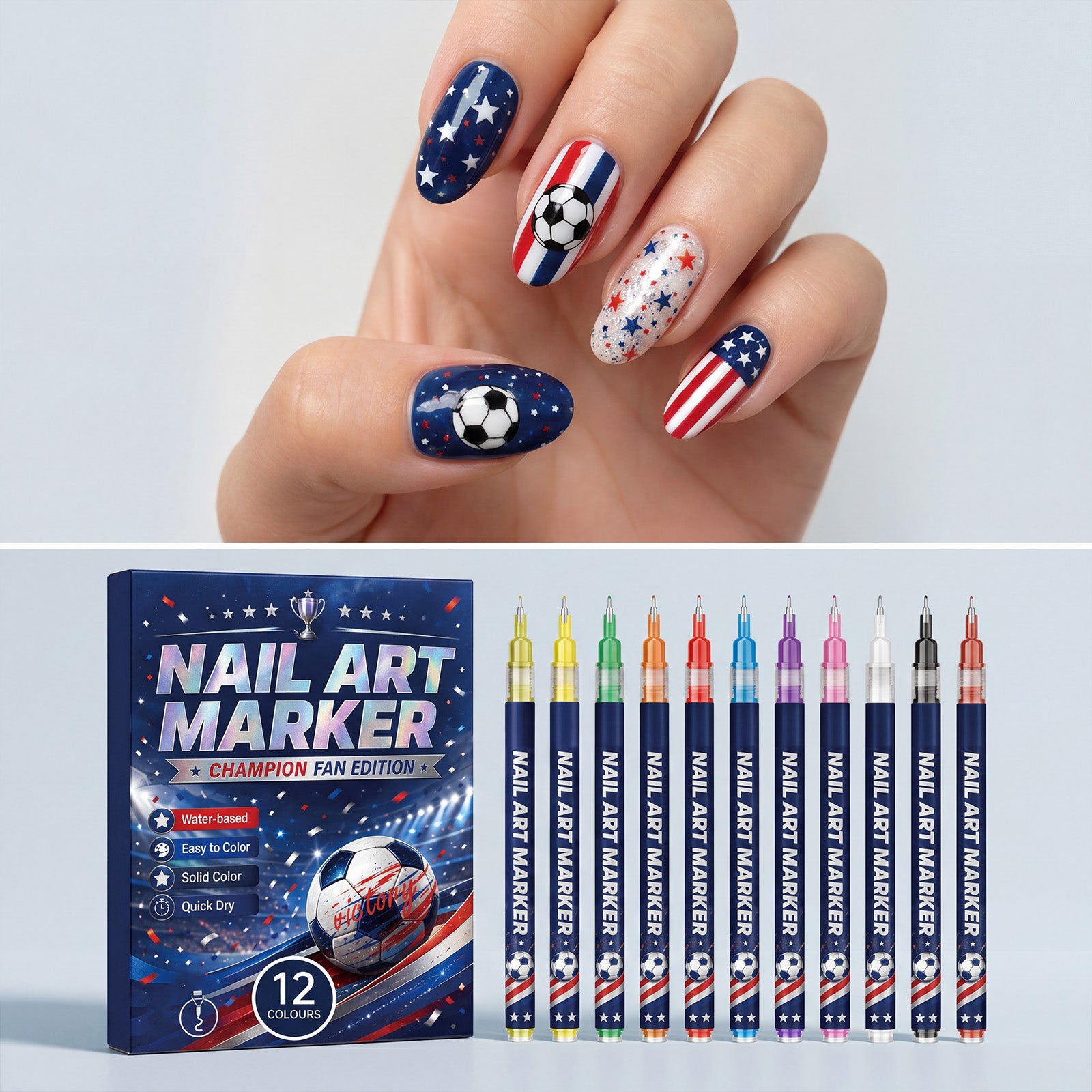Nail Art Pen World Cup - Create Stunning Nail Designs