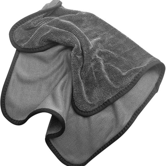 2pc Super Absorbent Microfiber Car Wash Drying Towel