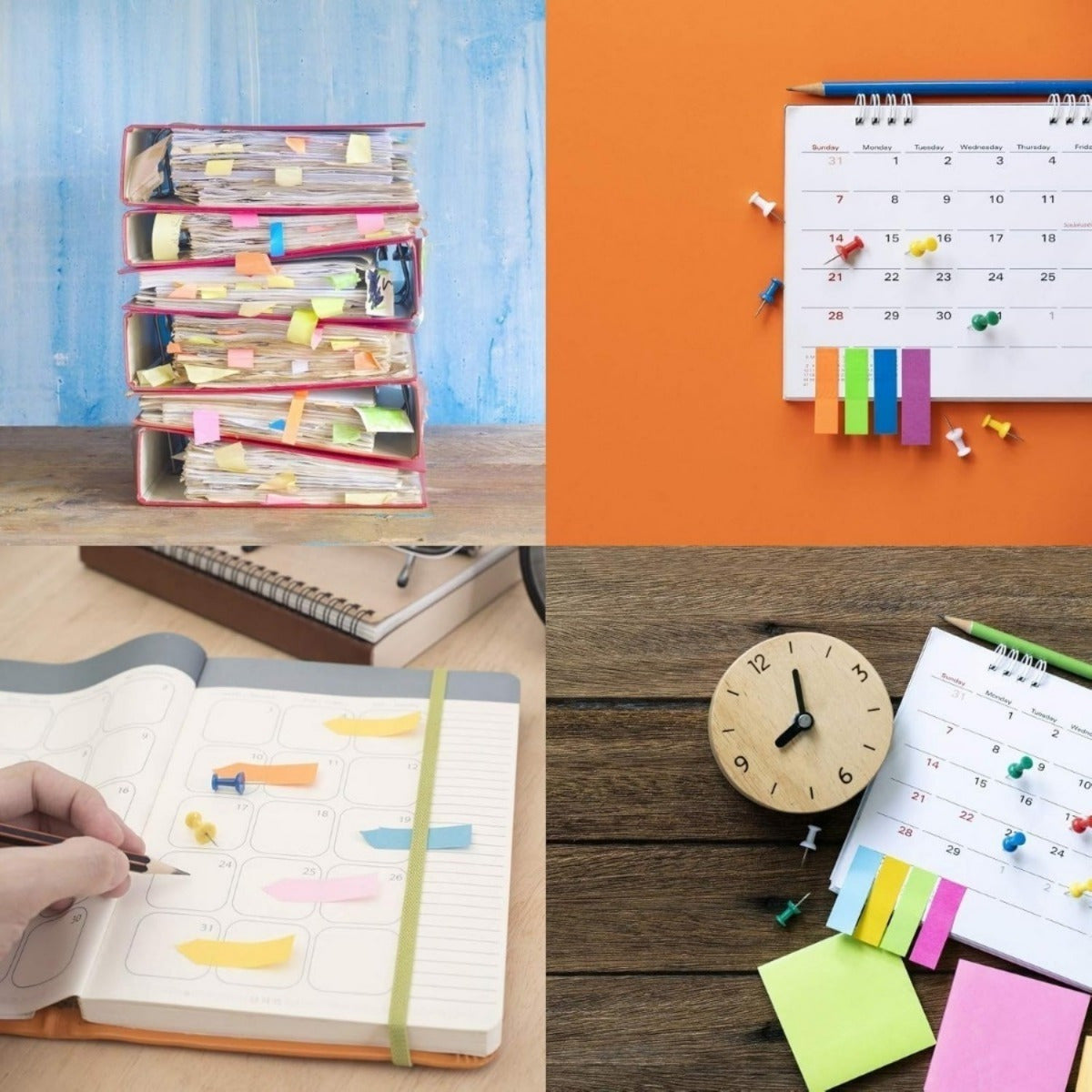 Loses Blatt Papier Set – A5 Organizer Set für Kabelorganisation