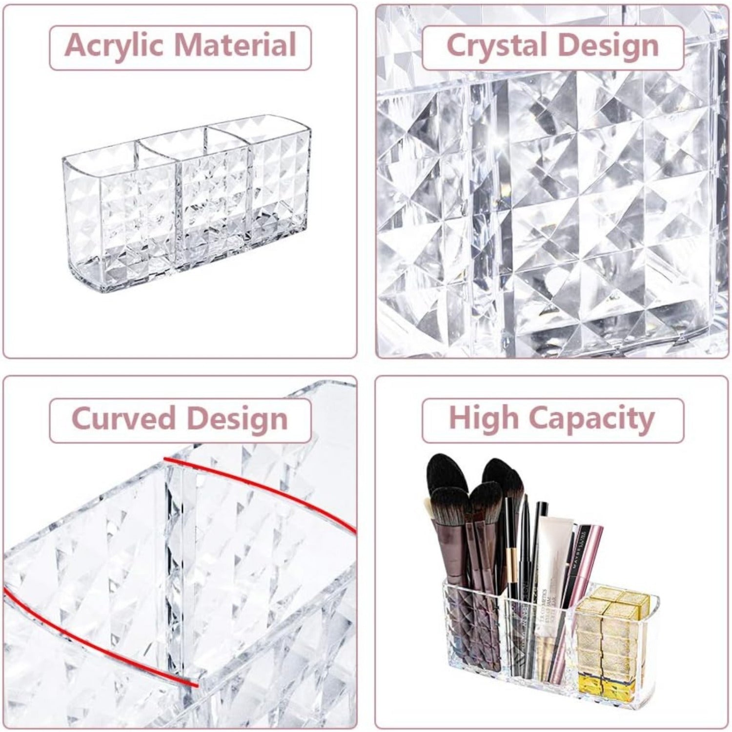 Makeup Pinsel Halterung - Ideal Lipstick Organizer