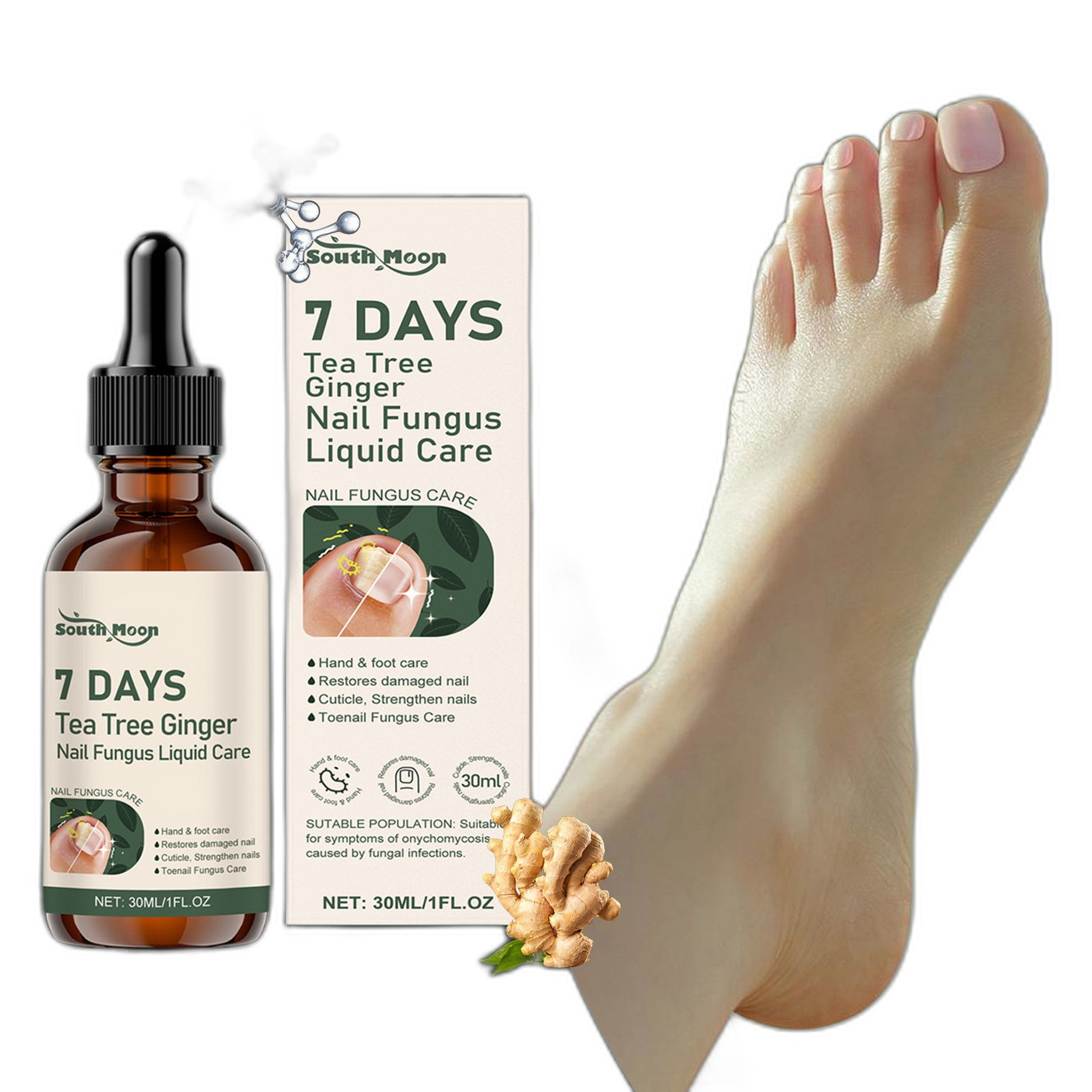 Nail Cleansing & Care Serum 30ml - Gentle Cleansing Balm