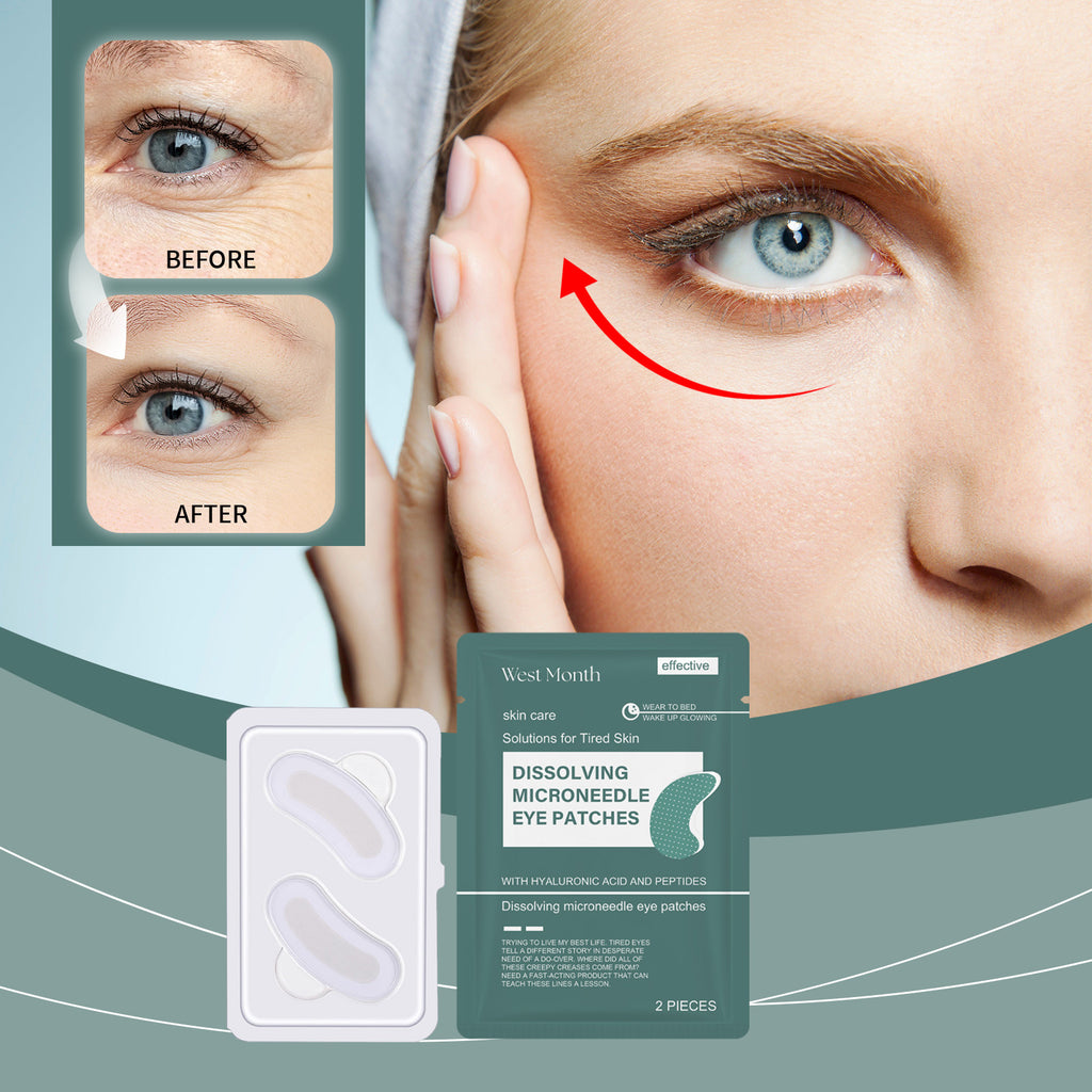 Hyaluronic Acid Microneedle Eye Mask - Revitalize Your Skin