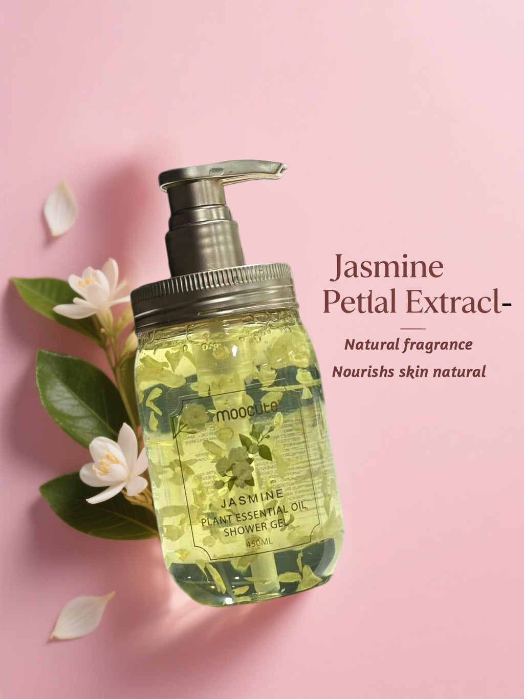 Cloud-like Shower Gel with Deep Cleansing and Moisturizing Benefits