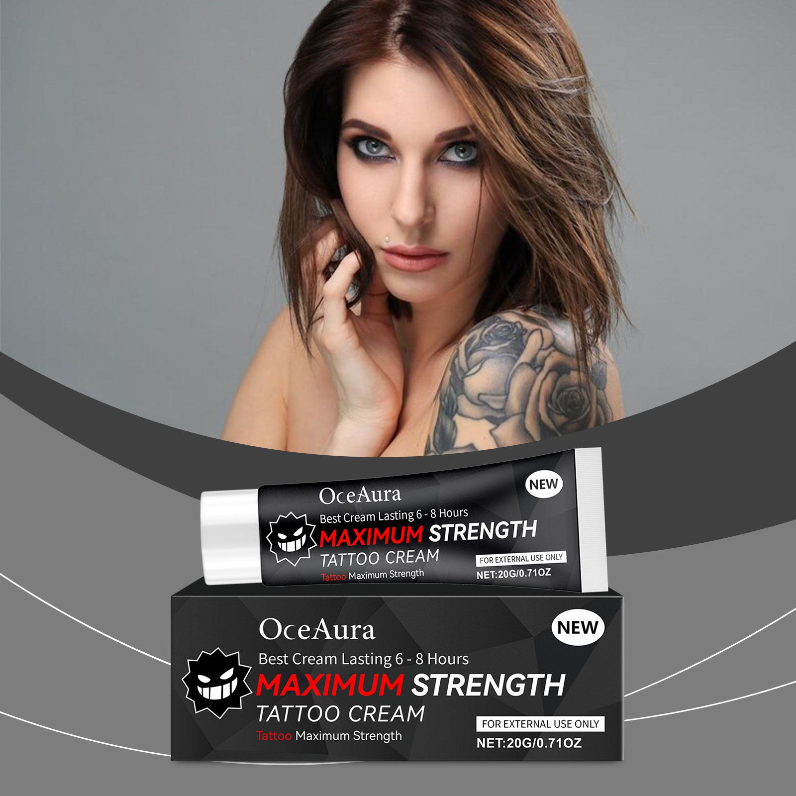Tattoo Soothing Gel 20g - Gentle Gel Moisturizer for Skin