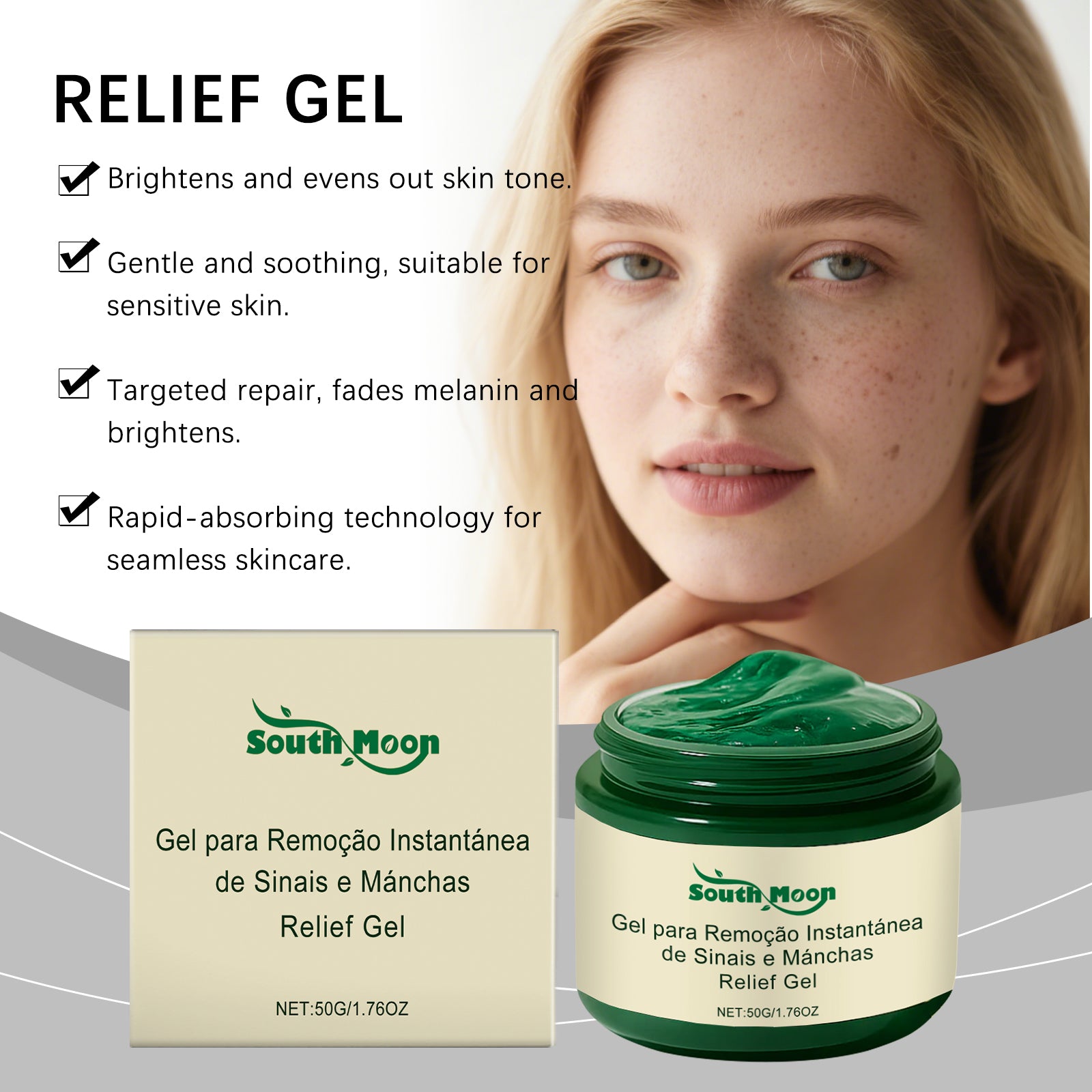 Local Care Soothing Gel 50g - Hydrating Gel Moisturizer