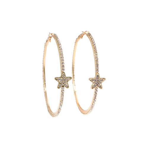 2026 New European American Light Luxury Hula Hoop Earrings