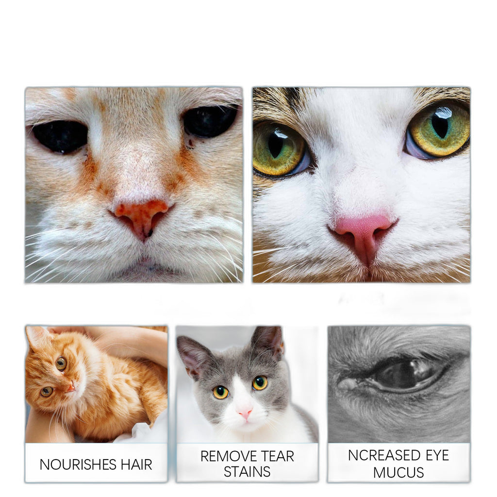 Pet Eye Cleaning Wipes for Dogs & Cats - Tear Stain Remover
