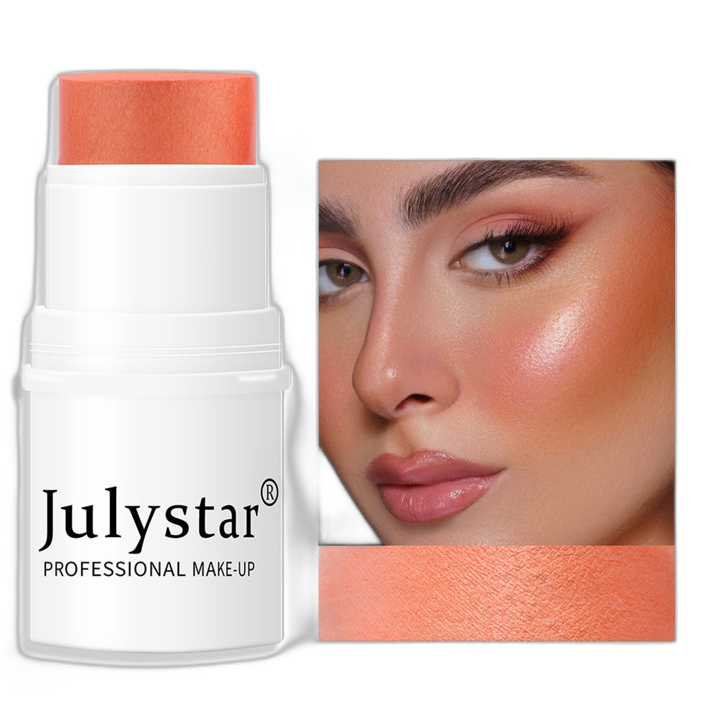 High Gloss Face Repairing Blusher Cream Powder Stick