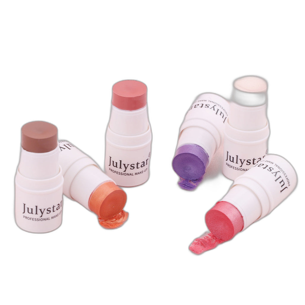 High Gloss Face Repairing Blusher Cream Powder Stick