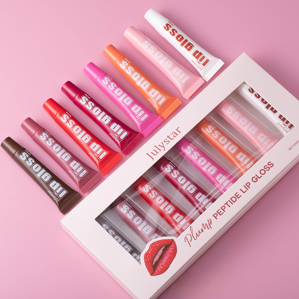 Fruit Flavored Long-lasting Moisturizing Lip Gloss - 8 Pack