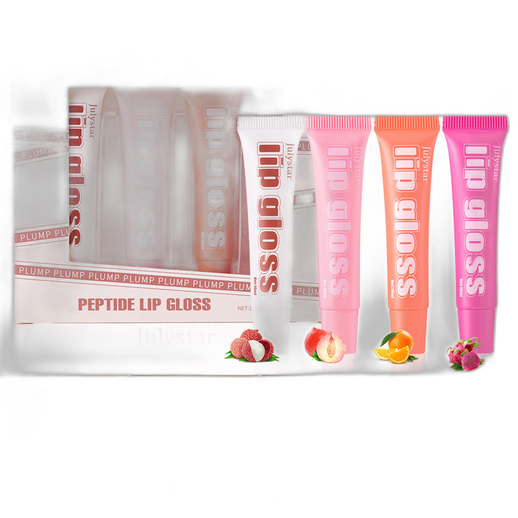 Lip Moisturizing Fruit Flavor Lip Honey 4-Piece Set