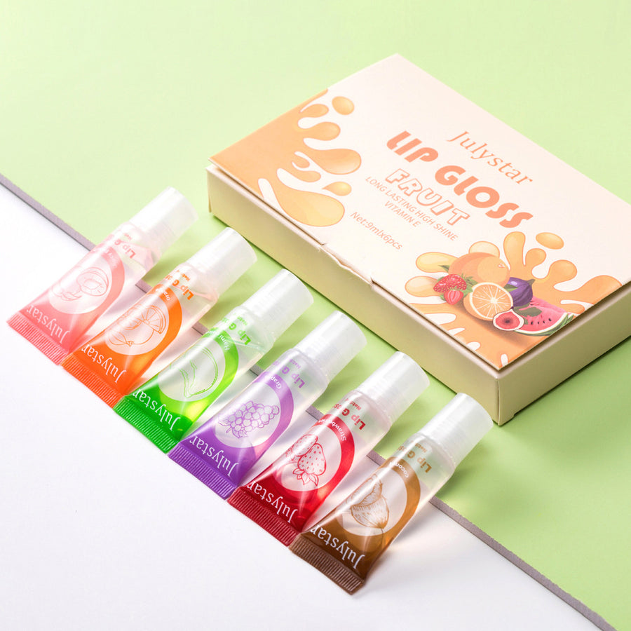 Vitamin E Moisturizing Lip Oil 6-Pack for Soft Lips