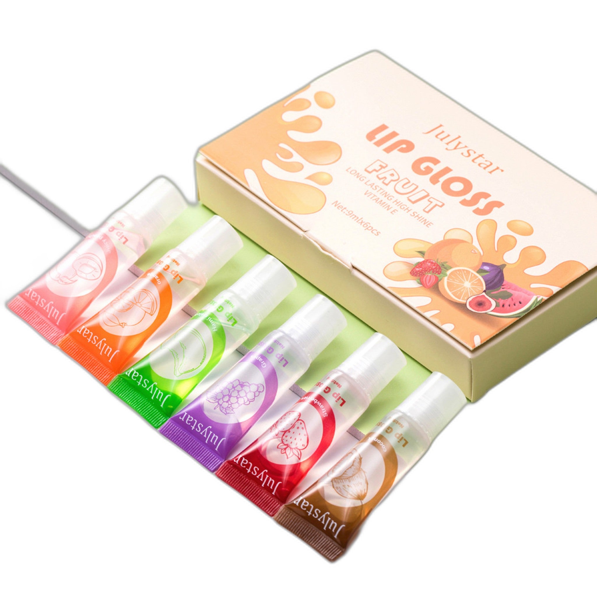 Vitamin E Moisturizing Lip Oil 6-Pack for Ultimate Hydration