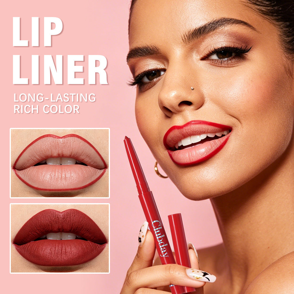 Natural Waterproof Lipliner Set for Flawless Makeup