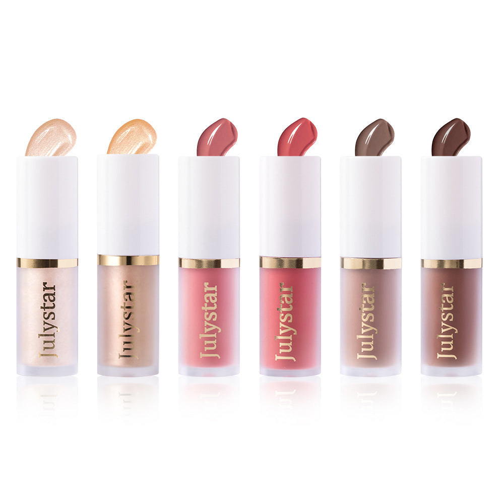 Facial Rouge Powder Blusher Lotion Set for Brightening