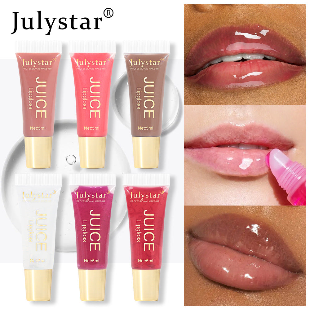 Natural Long-lasting Moisturizing Mirror Lip Oil with Fruit Flavor