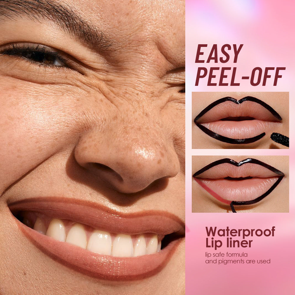 Tear And Pull Lipliner - Smudge-Proof Matte Lip Marker