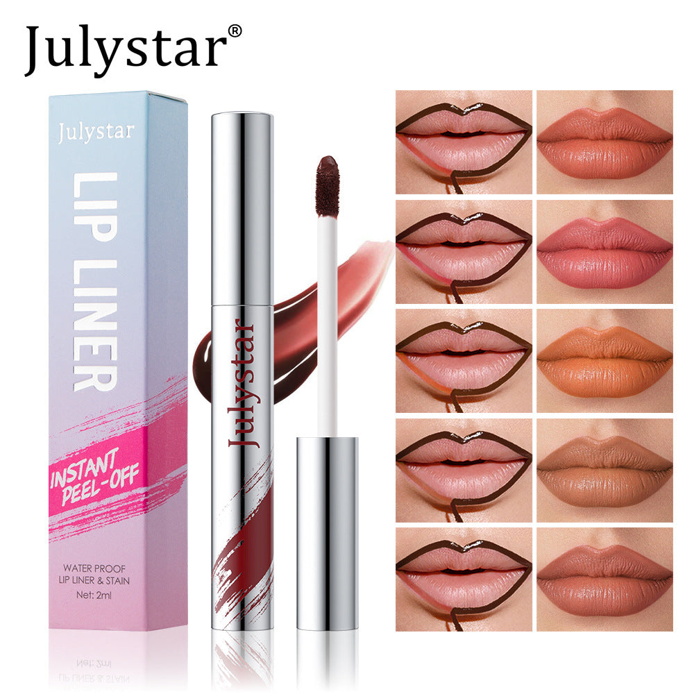 Tear And Pull Lipliner - Smudge-Proof Matte Lip Marker