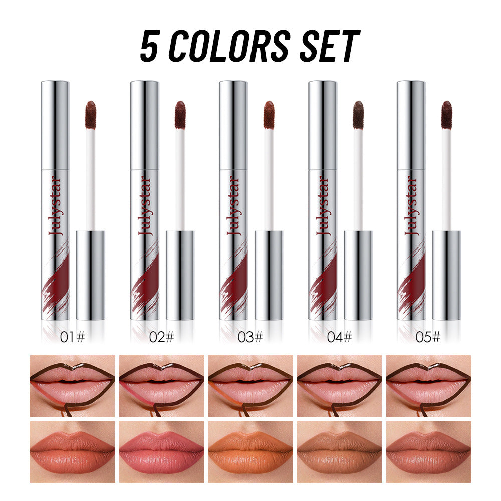 Tear Off Lip Color Suit - Matte Durable Lip Glaze
