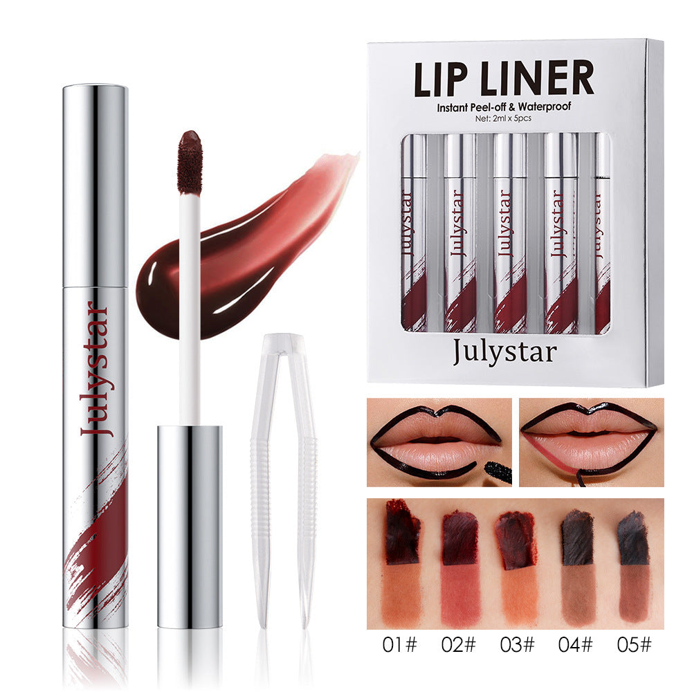 Tear Off Lip Color Suit - Matte Durable Lip Glaze