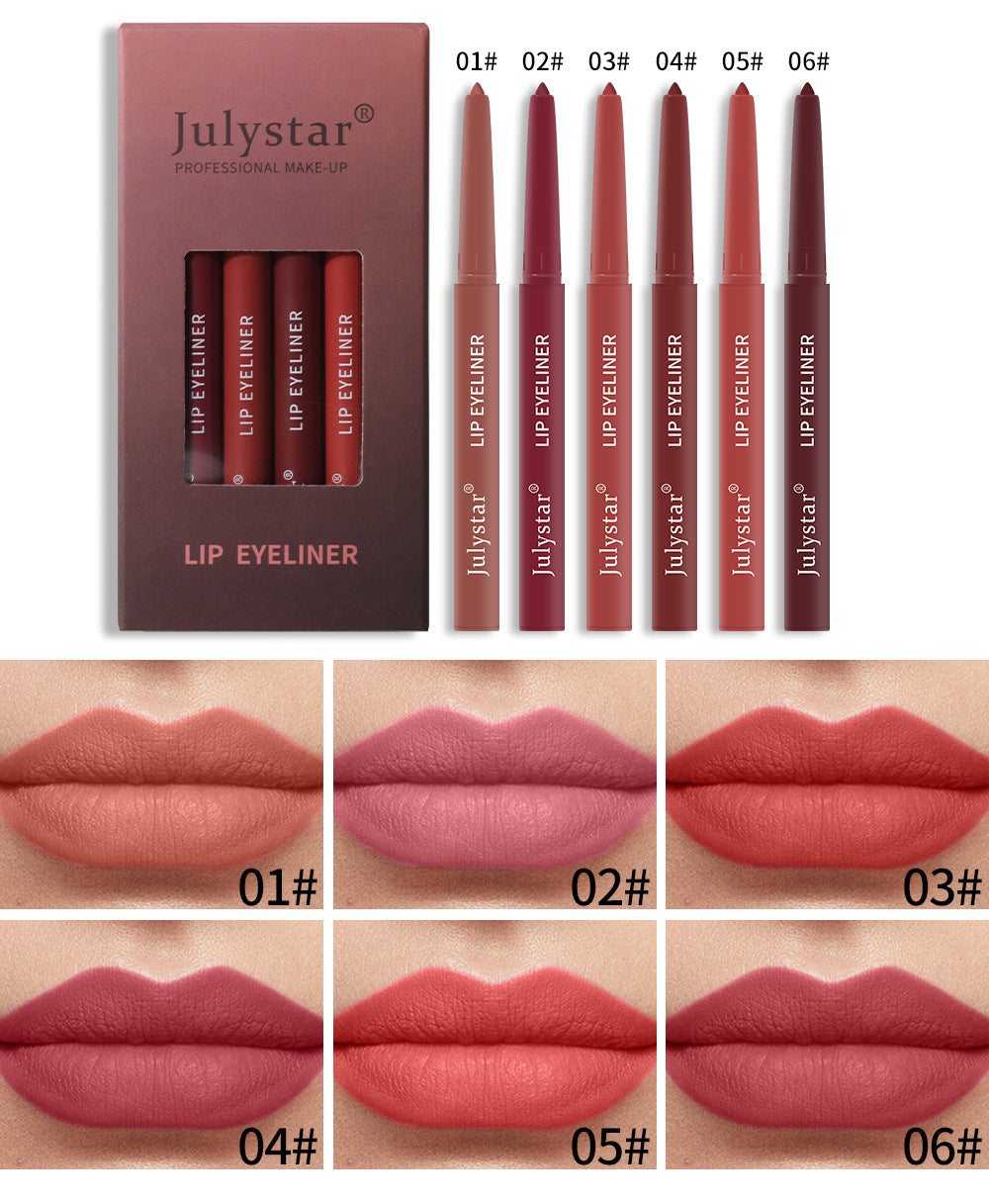 Lip Pen Waterproof Lipstick Pen - Matte Lip Gloss Set