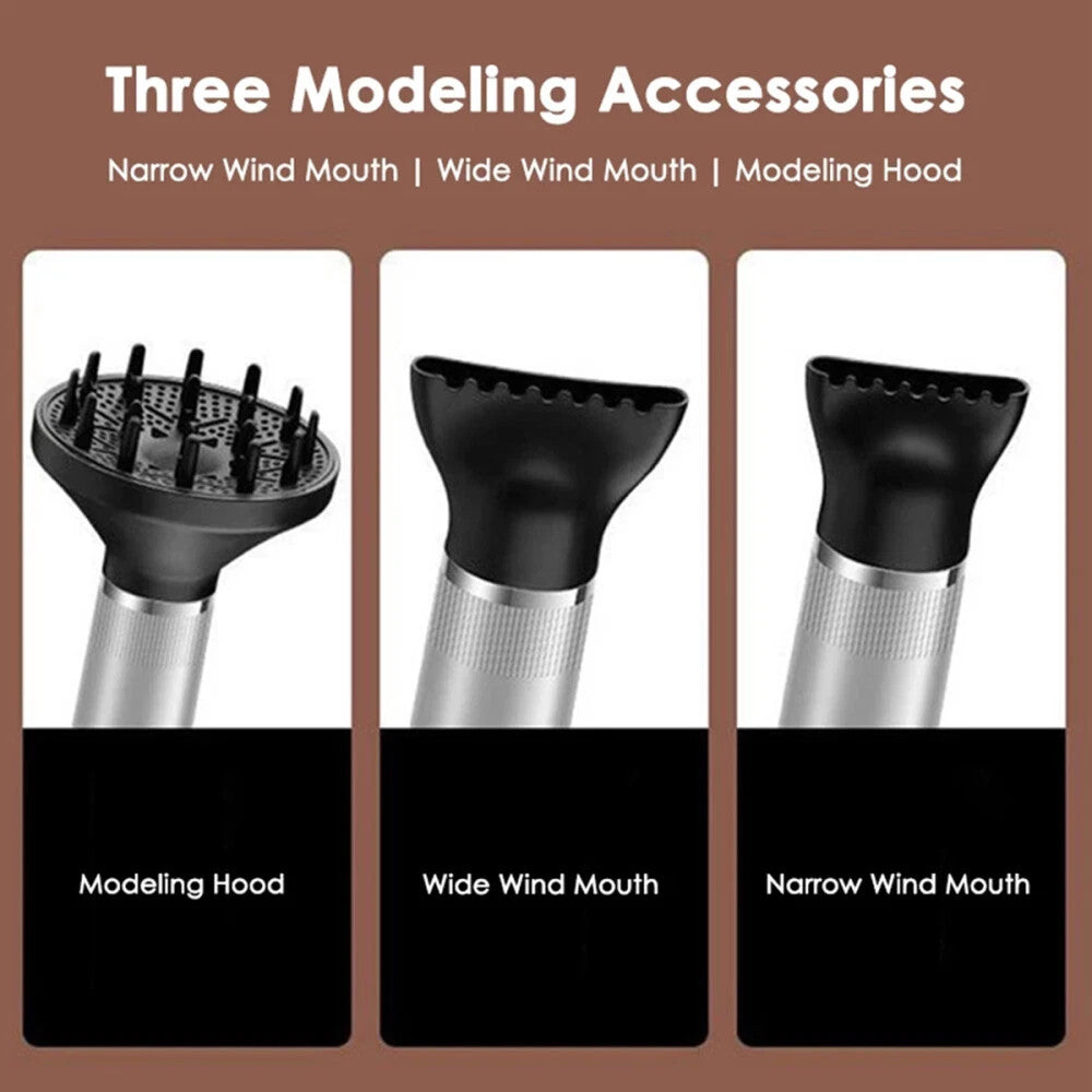 3in1 Professional Hair Dryer with Concentrator Nozzle - UK