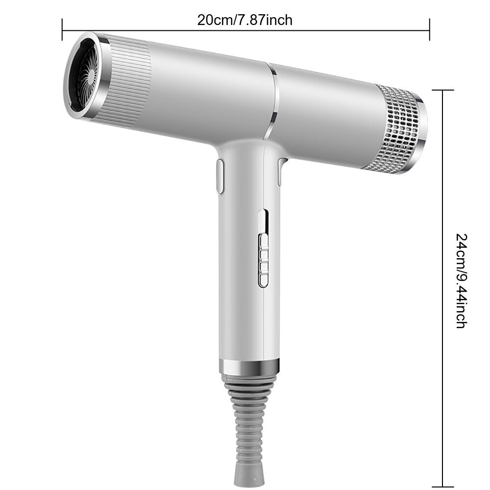 3in1 Professional Hair Dryer with Concentrator Nozzle - UK