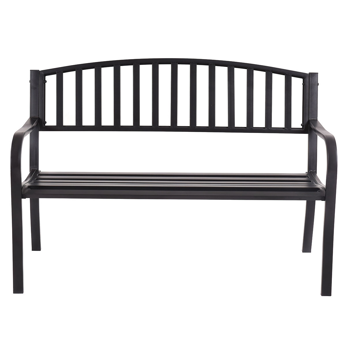50 Inch Patio Garden Bench Loveseats for Outdoor Meditation